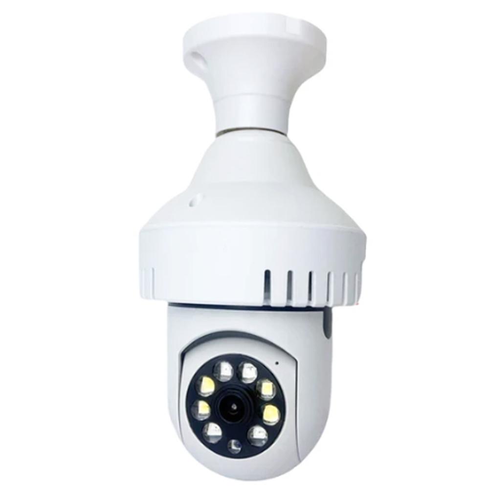 Camara Seguridad Bombillo Vigilancia Sensor Alarma Deteccion Humo