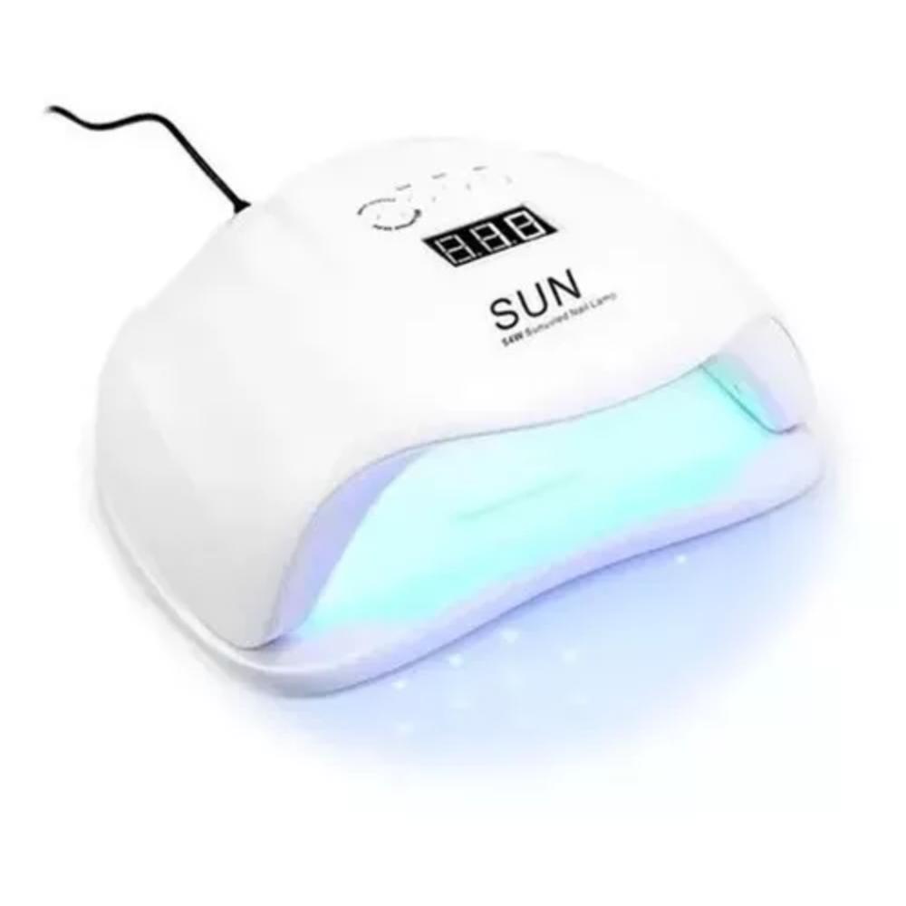 Lampara Led Uv De Uñas Profesional Secado Rápido 54 Wats Uñas Acrílicas