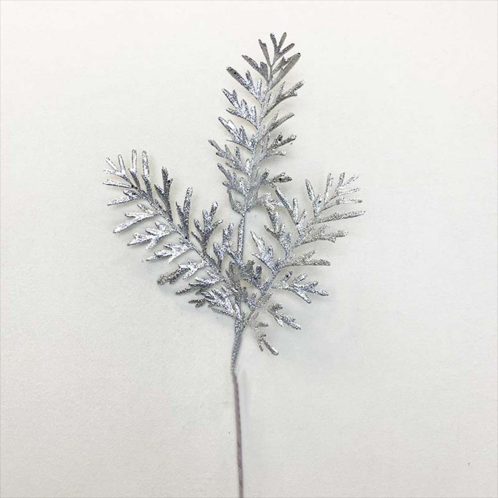 94290 Rama Helecho 60 Cm X 3 Plateado img #1