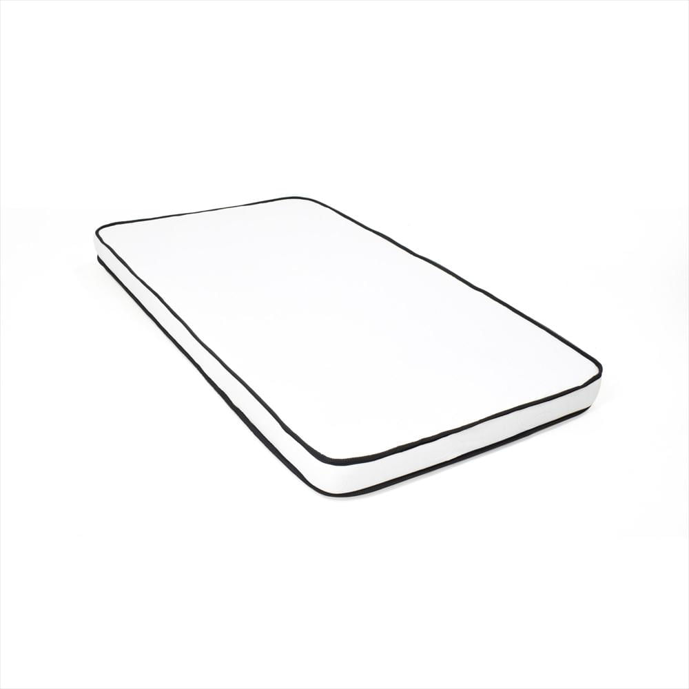 Colchon Espumado Suecia 100X180x10 Blanco