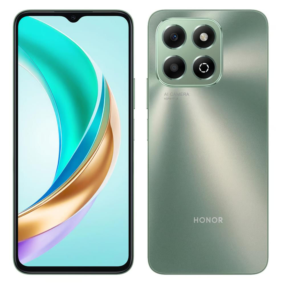 Celular Honor X6b De 128Gb Y 4+4 Ram, 50Mpx, Foret Green
