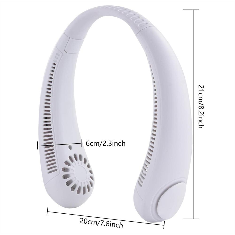 Ventilador Cuello A18 Inalambrico Blanco | Éxito