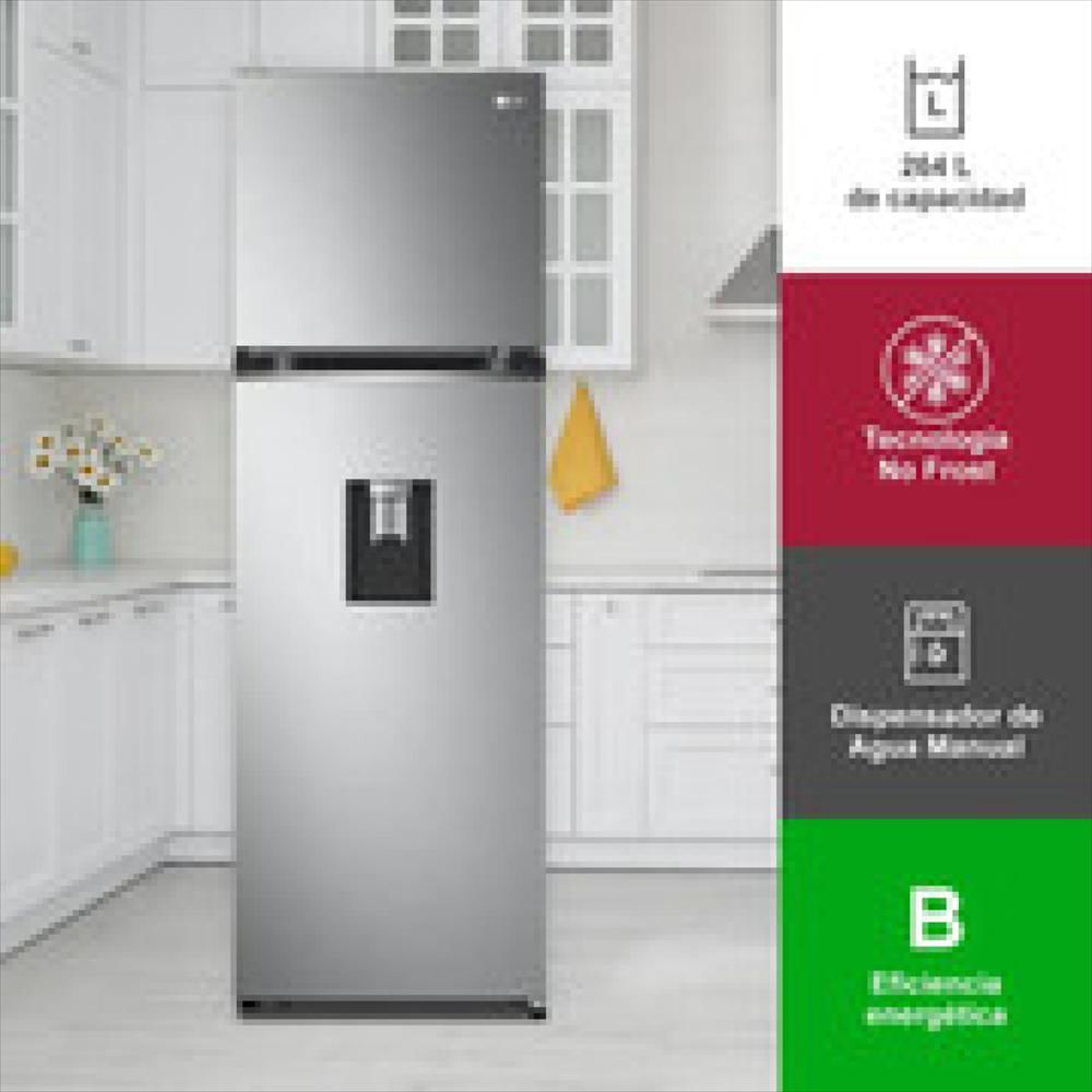 Nevera Lg No Frost Congelador Superior 264 Lt Vt26wgpx.Apzcclm img #4