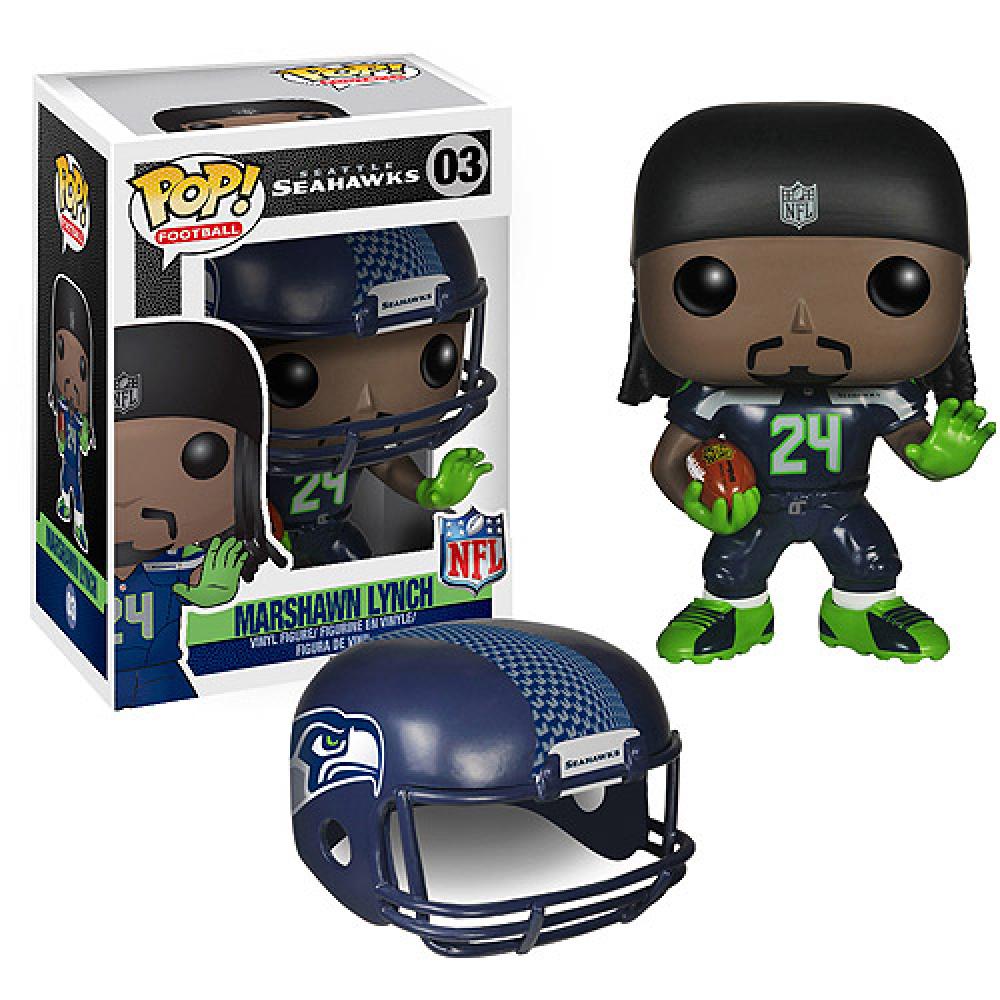 Funko Pop! Nfl Wave 1 Marshawn Lynch Figura De Vinilo