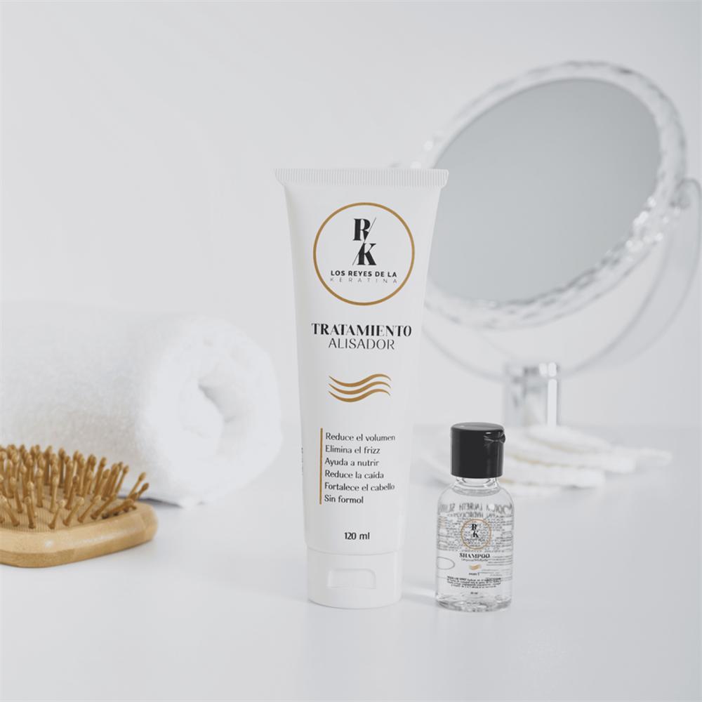 Keratina Orgánica 120 Ml + Shampoo Primer Paso 30 Ml