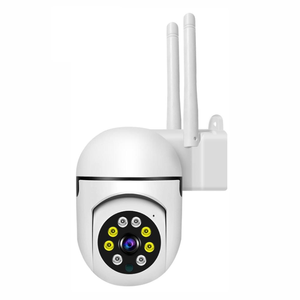 Camara De Seguridad Wifi Robotica 2 Antenas Vision Nocturna (V380 Pro)