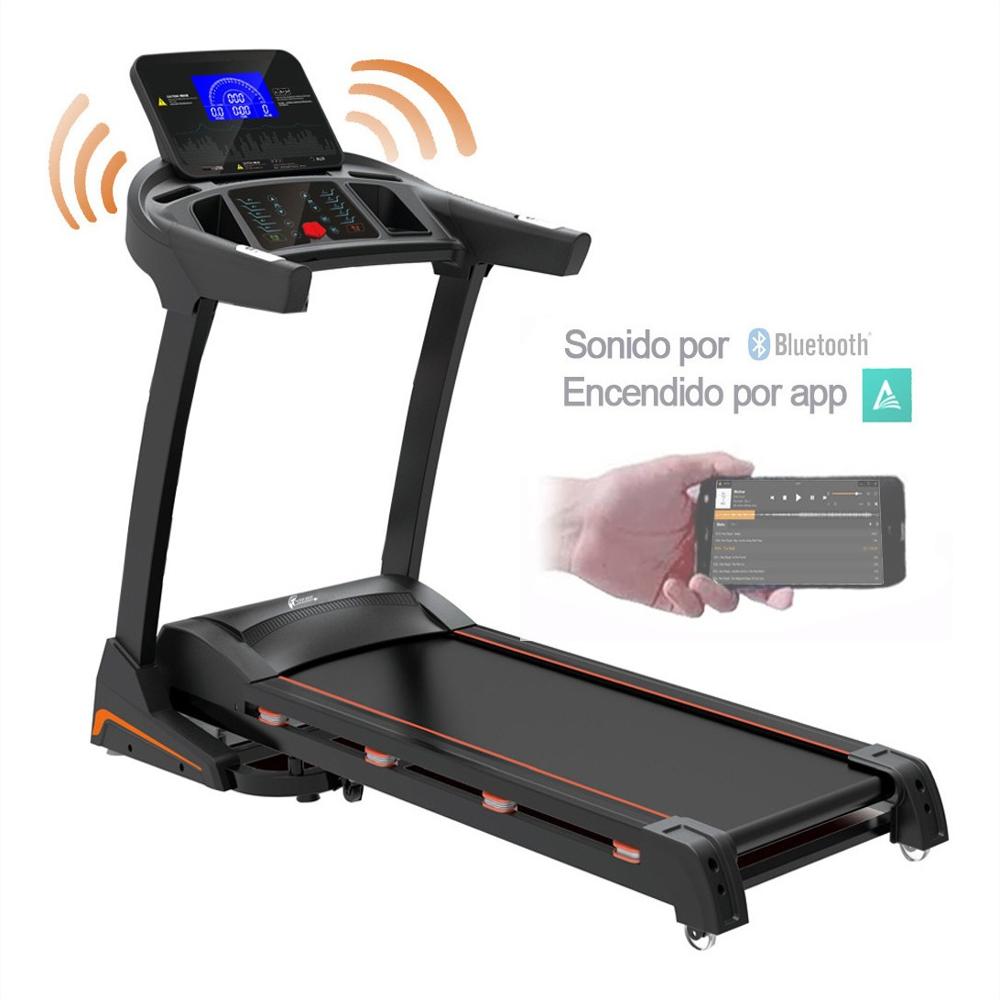 Caminadora Electrica Trotadora Plegable 3.5Hp 18 Km/H Centurfit Negro