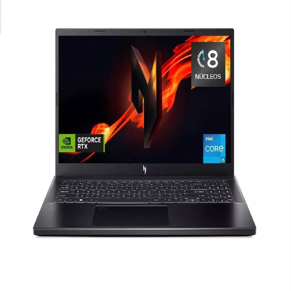 Laptop Gaming Acer Nitro V15 Core I5 8Gb 512Gb Rtx 4050 Color Negro