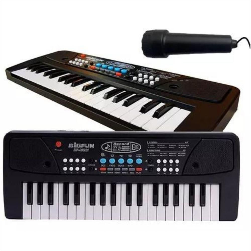 Organeta Piano Juguete Karaoke Microfono Niño Niña Electrico