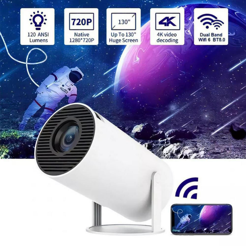 Proyector Ultra Hd Video Beam Hy300 Wifi 4K 8000 Lumenes