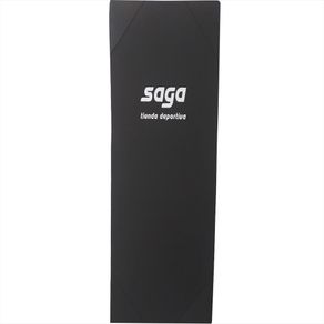 Colchoneta Profesional De Ejercicio 100X50x3 Cm Saga Impermeable Negra