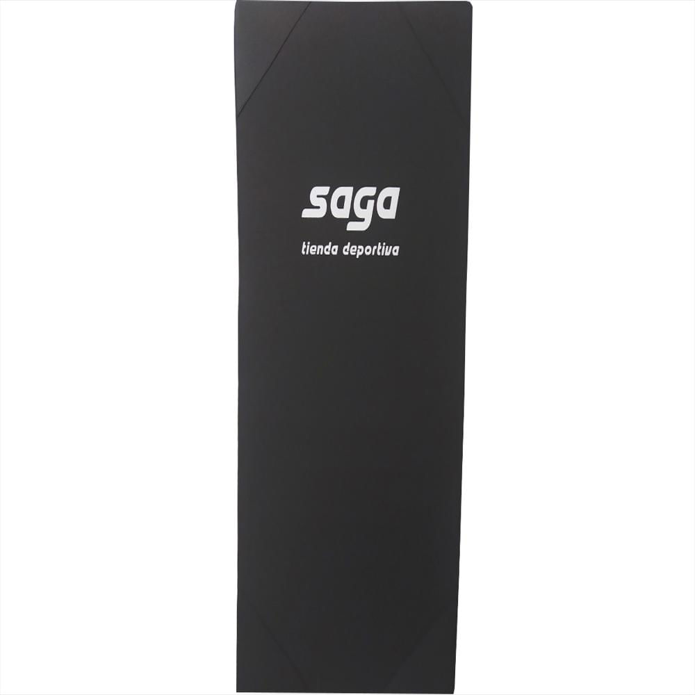 Colchoneta Profesional De Ejercicio 100X50x3 Cm Saga Impermeable Negra