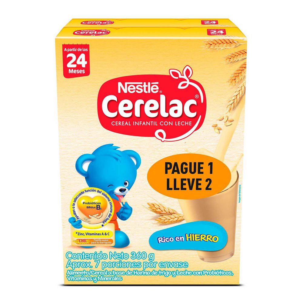 Cereal NESTUM infantil x2und (360 gr)