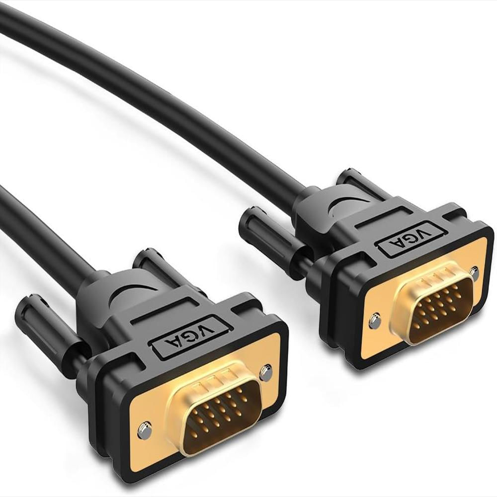 Cable Vga Macho A Macho 1.5M (Negro)