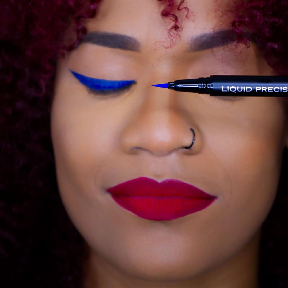 Sacha Liquid Precision Pen Eyeliner Blue img #2