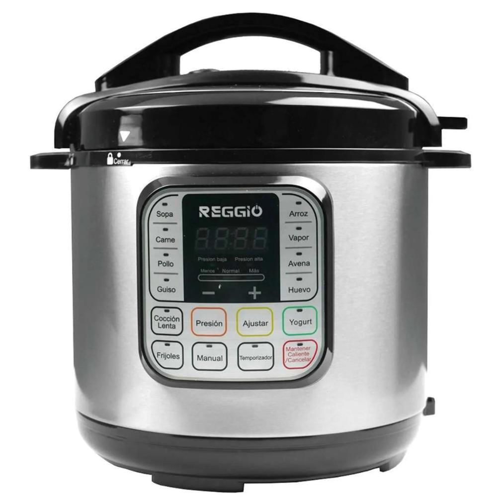 Olla A Presion Multifuncional Marca Rg 2201, 10 En 1Multifuncion Inteligente