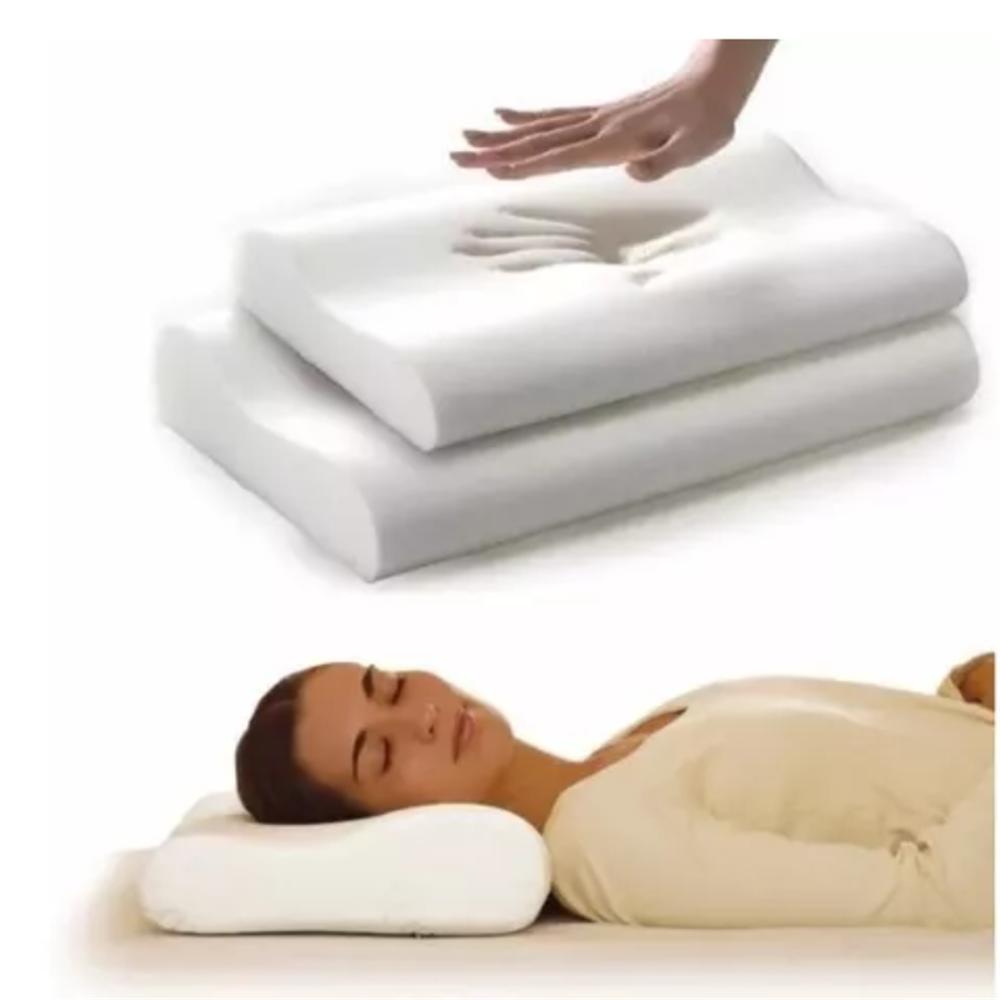 Almohada Memory Pillow Ortopédica Indeformable Con Aloe Cojín