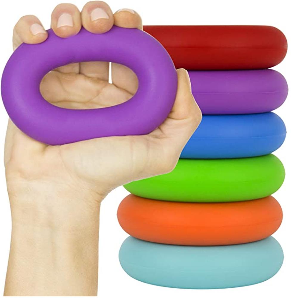 Anillo Hand Grip 40 Libras Ejercitador Antebrazo Muñeca Mano
