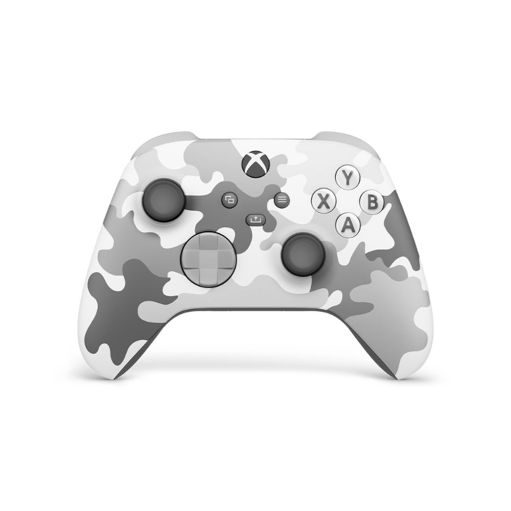 Control Multi Consola XBOX Inalámbrico Camo Arti  QAU00138 Blanco