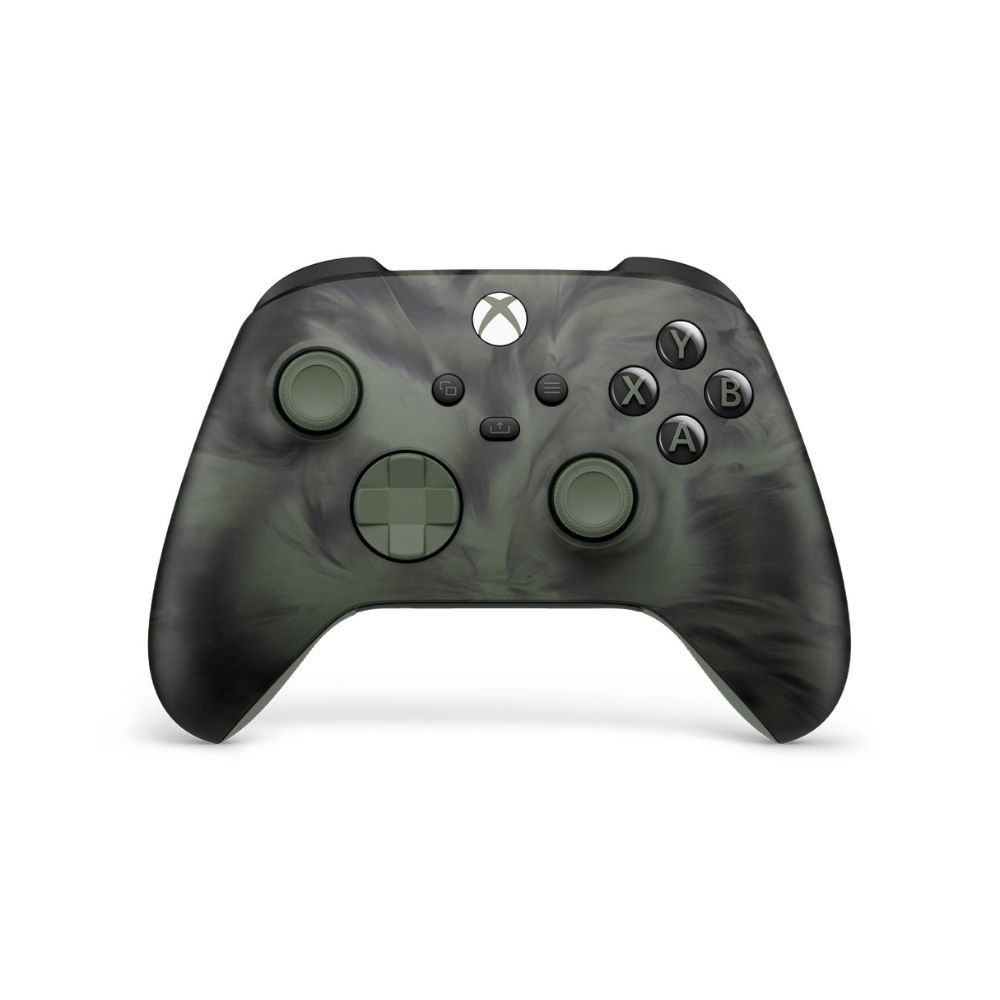 Control Multi Consola XBOX Inalámbrico Nocturnal Vapor QAU00103 Negro Verde