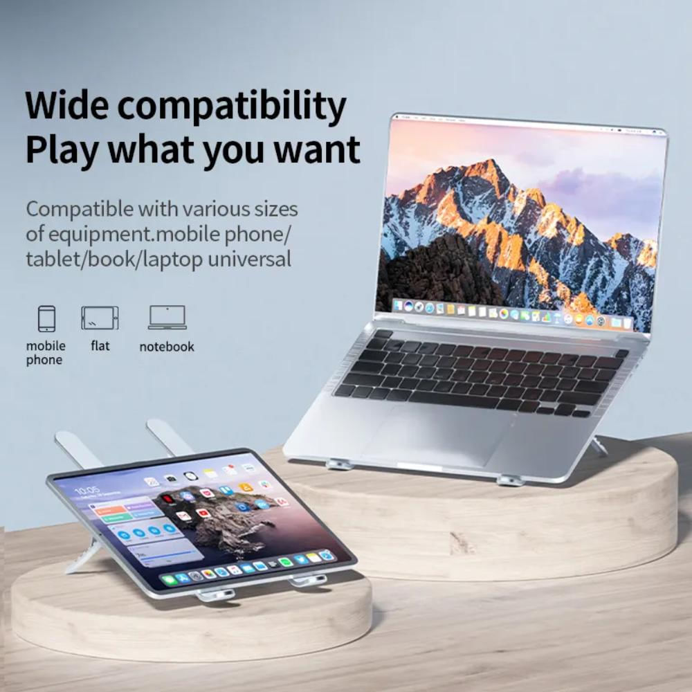 Soporte Ergonomico Aluminio Para Pc Tablet Doble Ventilador img #3