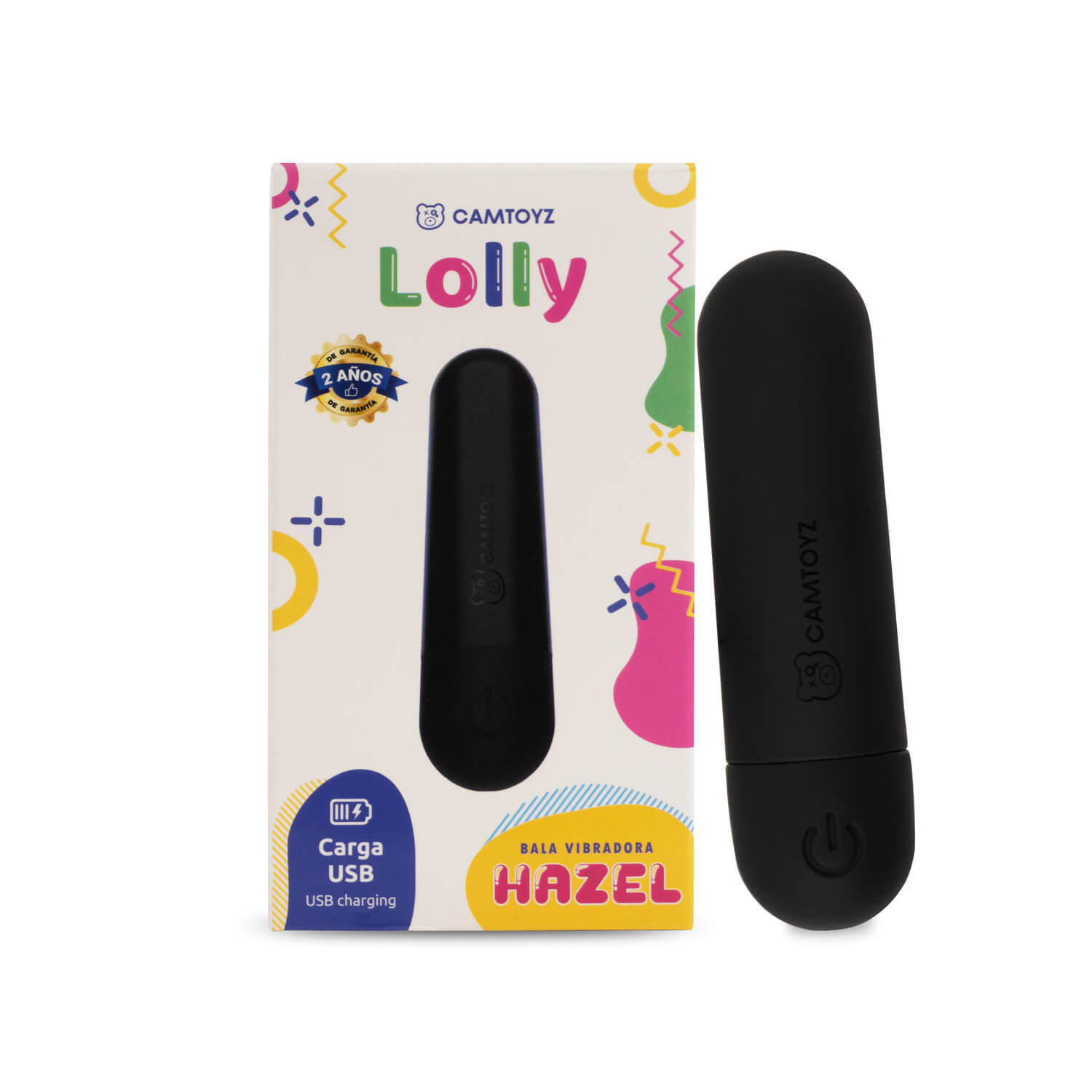 Bala vibradora camtoyz hazel lolly