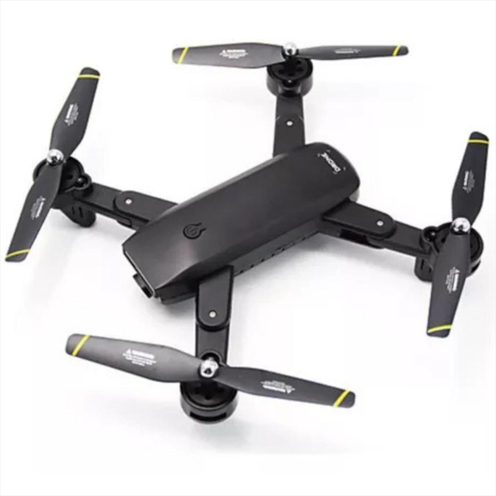 Drone Plegable Con Doble Cámara Wifi 1080P Full Hd Dm107s