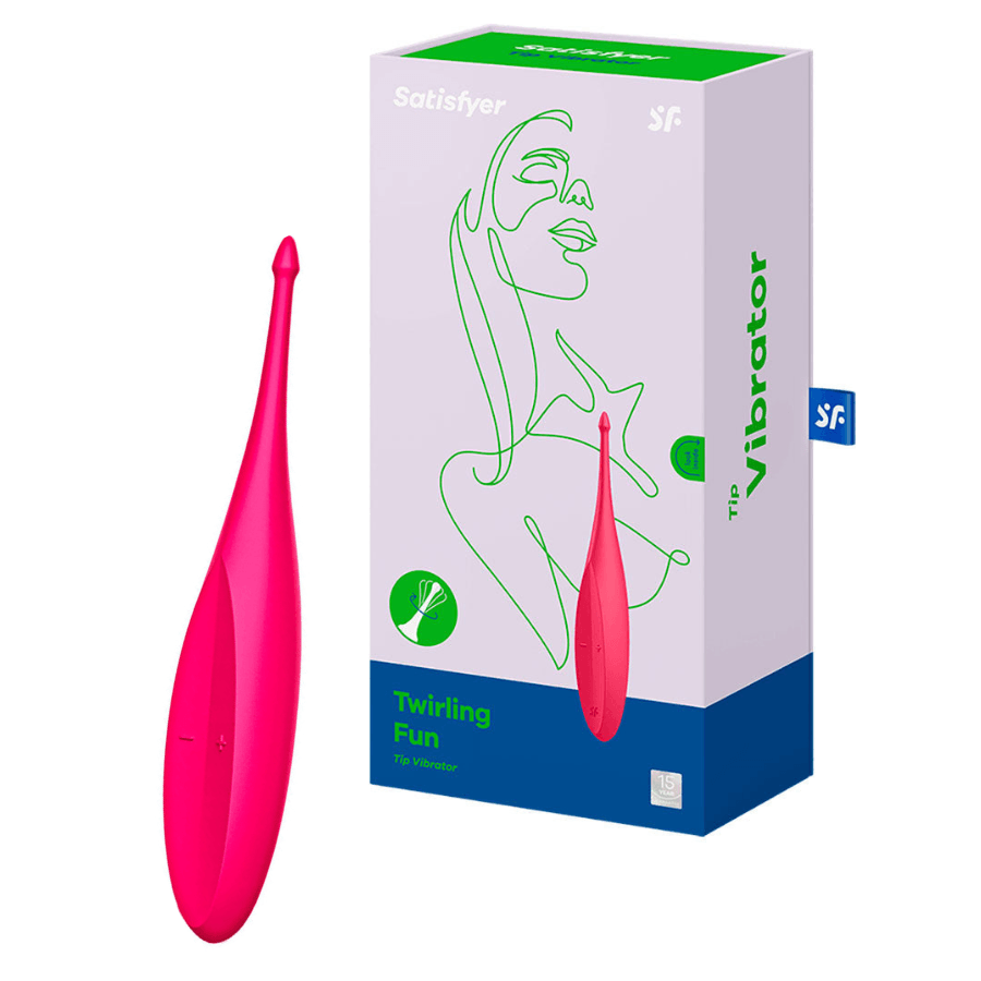 Vibrador satisfyer twirling fun fucsia