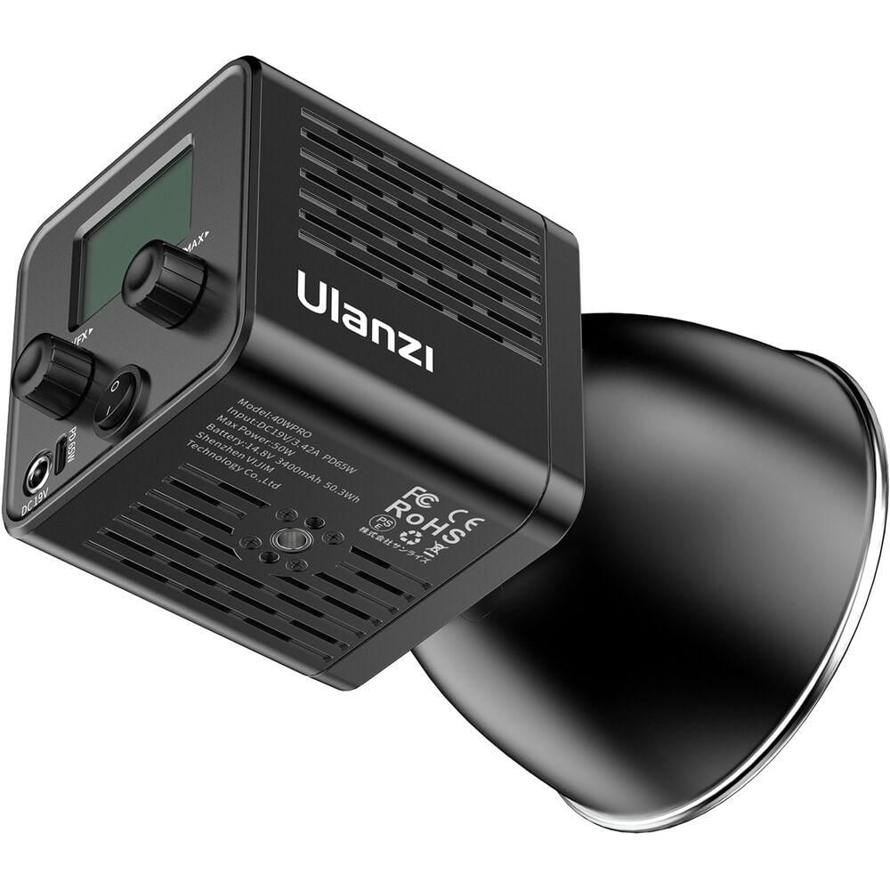 Luz Led Ulanzi L023 40W Pro Inalámbrica Led Cob De Video img #3