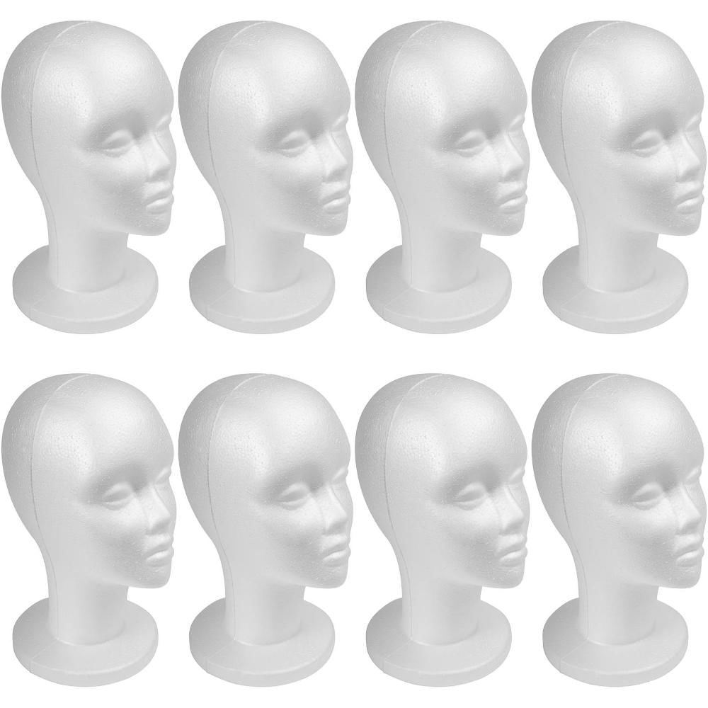 Chabolas Poliestireno 12 Pulgadas Modelo Cabezas 8 Pc img #1