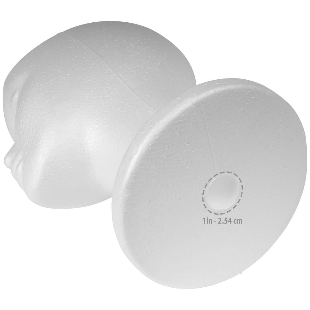 Chabolas Poliestireno 12 Pulgadas Modelo Cabezas 8 Pc img #3