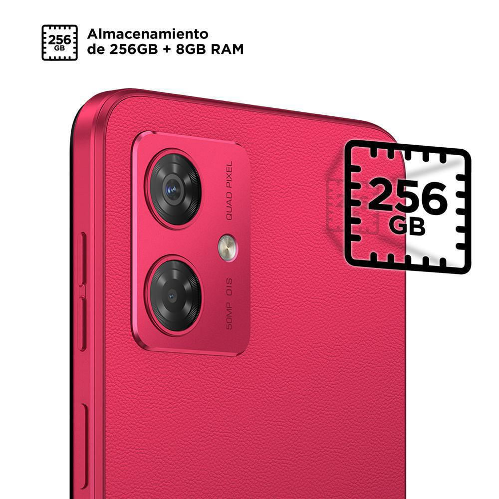 Moto G54 256Gb 8Gb Magenta Rojo img #3