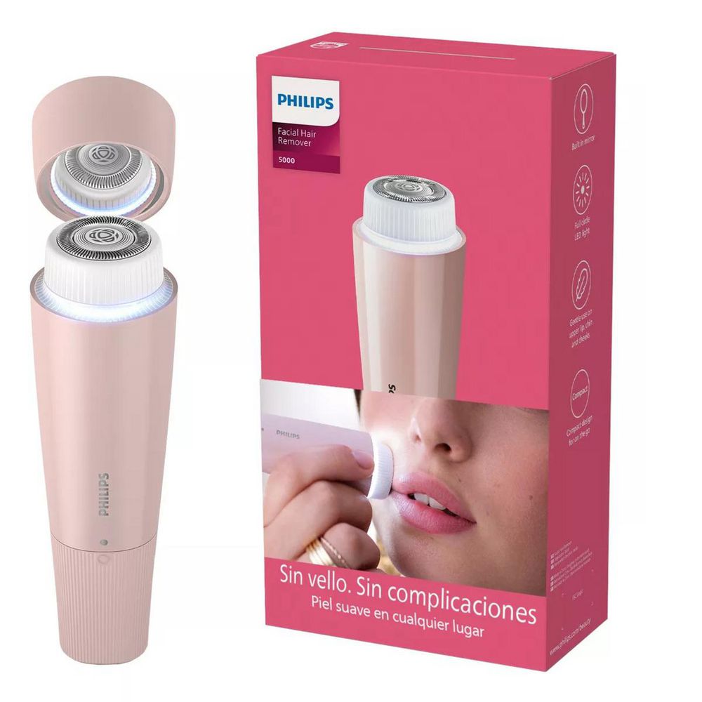 Depiladora De Vello Facial PHILIPS BRR454/00