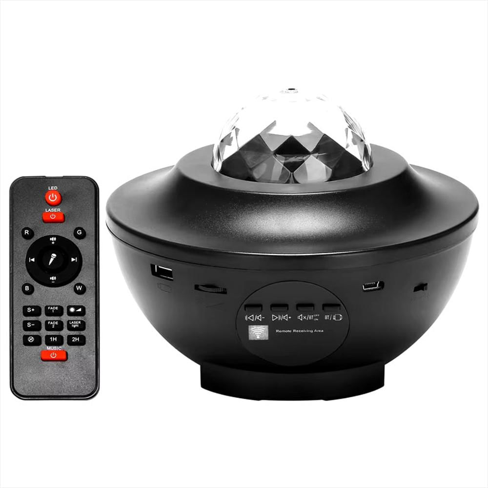 Proyector Luces Galaxia Bluetooth Usb Control Diferentes Colores Proyector Luces Galaxia Bluetooth Usb Control Diferentes Colores
