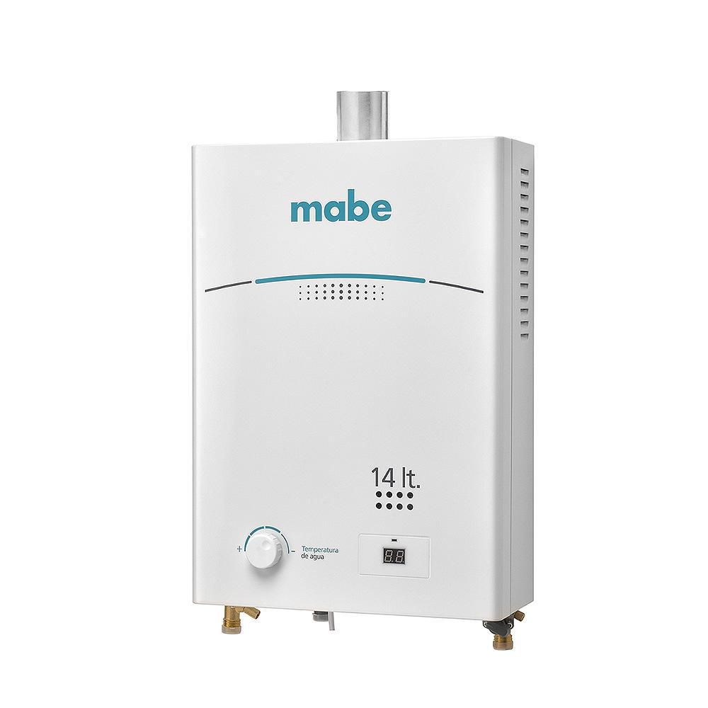 Calentador de paso a gas 14 l MABE CMD14TFBC