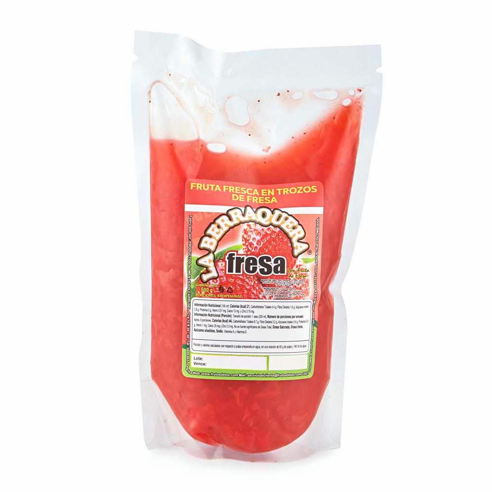 FRESA PULPA MONDADA  500  gr