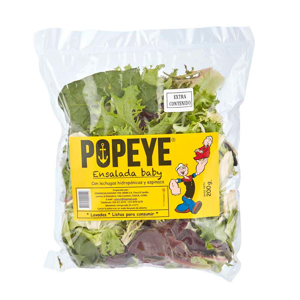 MIX ESPINACAS Y LECHUGA BABY 1 und