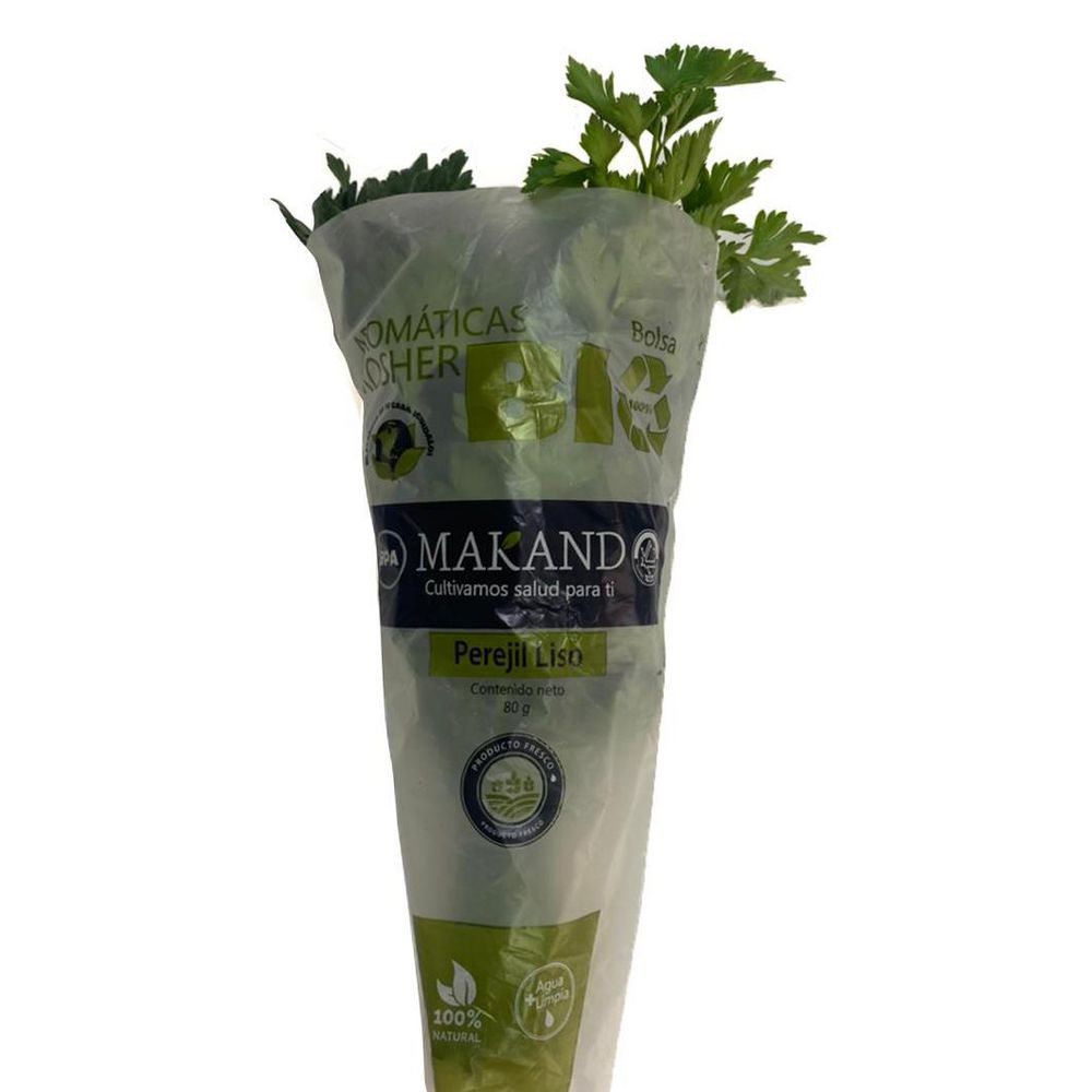 PEREJIL LISO CAPUCHON KOSHER 80 gr