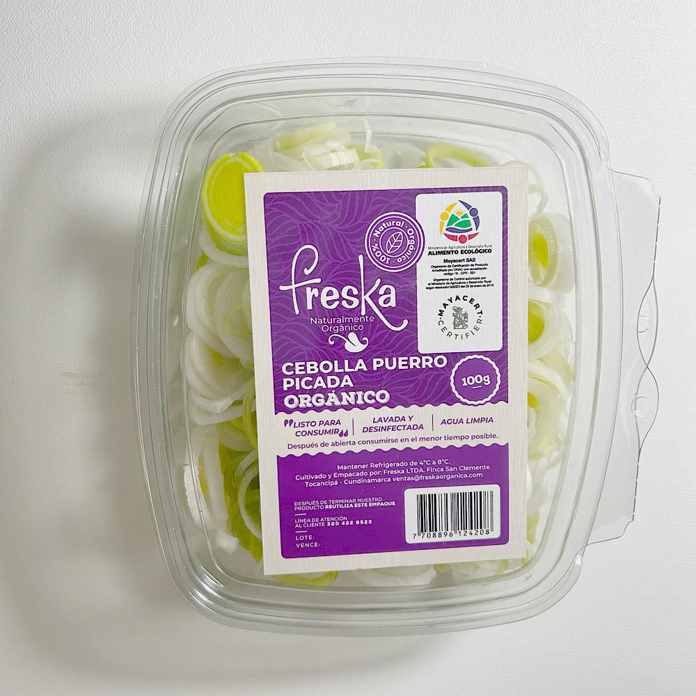 Cebolla puerro picada 100 gr