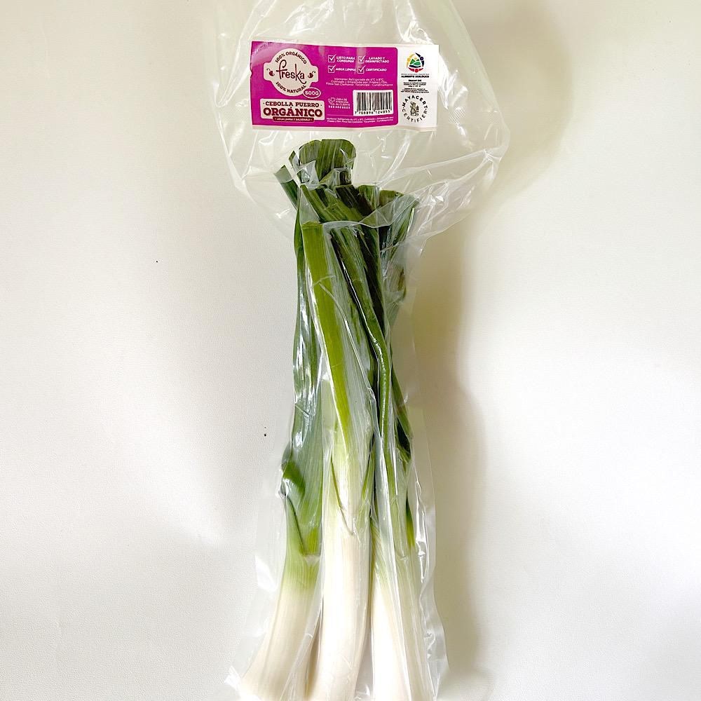 Cebolla puerro al vacio 500 gr