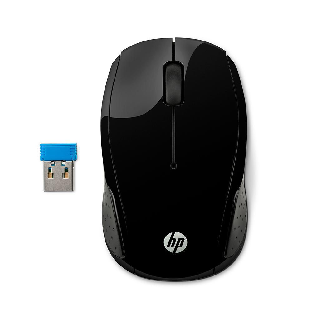 Mouse Inalambrico 200 Negro HP X6W31AA