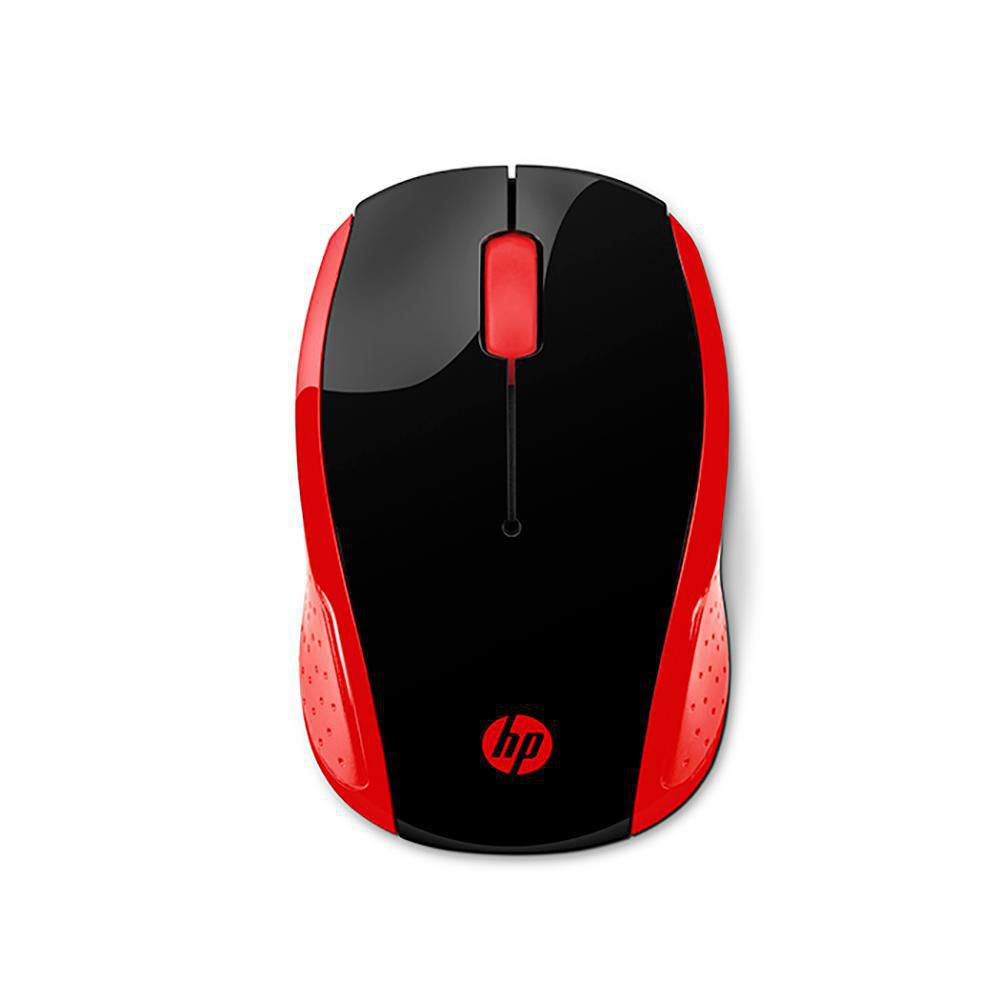 Mouse Inalambrico 200 Rojo HP 2HU82AA#AB