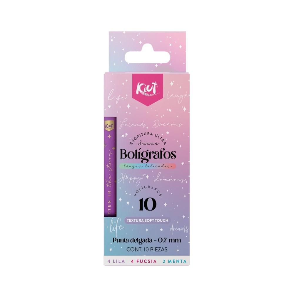 Caja Boligrafos Surtidos Kiut X10 KIUT img #1