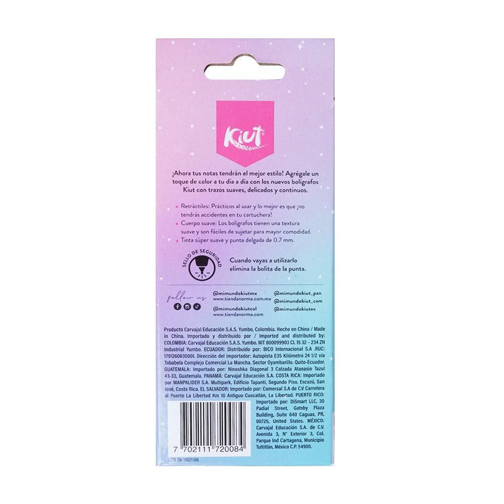 Caja Boligrafos Surtidos Kiut X10 KIUT img #2