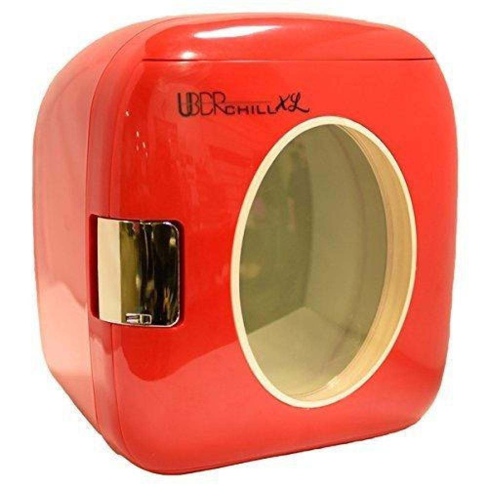 Mini Nevera Uber Appliance 9 Litros Color Rojo Compacto