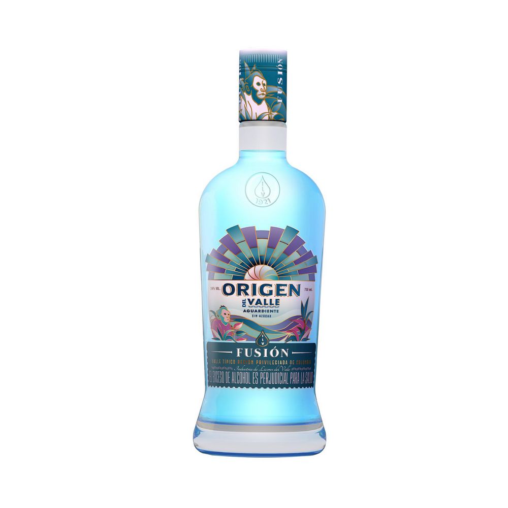 Aguardiente DEL VALLE Sin Azucar (750 ml)