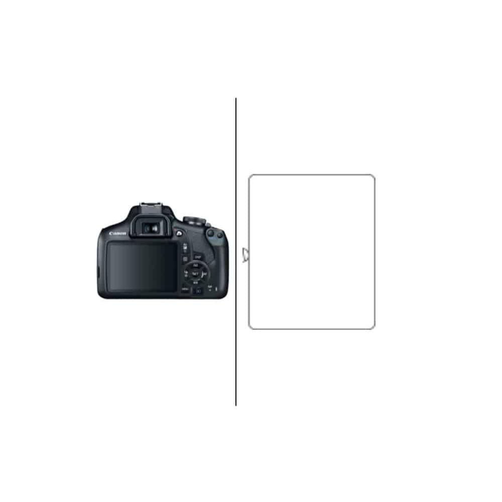 Proteccion Pantalla Invisible Shield Para Canon Eos Rebel T7 img #2