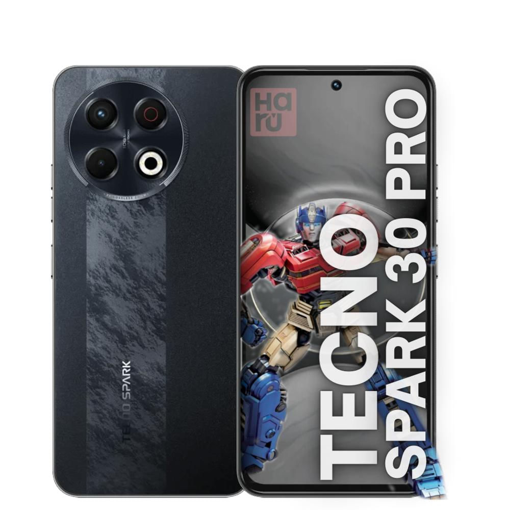 Tecno Spark 30 Pro 256Gb 8Gb Ram Color Negro