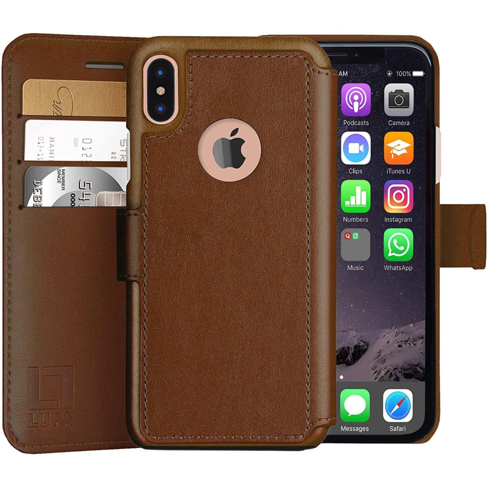 Funda Tipo Cartera Para Iphone Xs Max Con Tarjetero Lupa Legacy