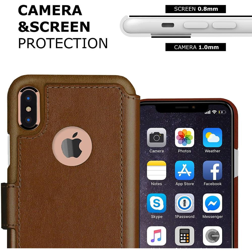Funda Tipo Cartera Para Iphone Xs Max Con Tarjetero Lupa Legacy img #2